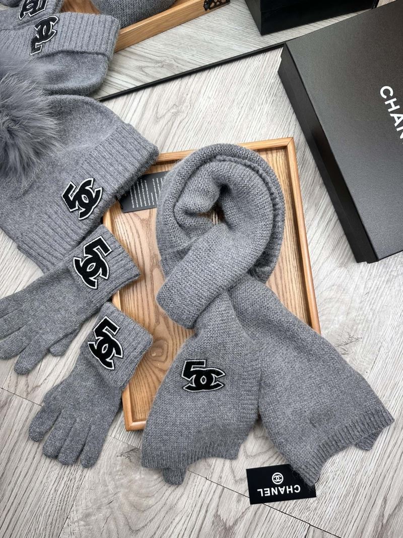 Chanel Caps Scarfs